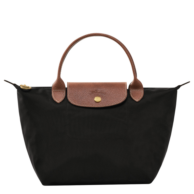 Le Pliage Original S Handbag Black - Recycled canvas - 1