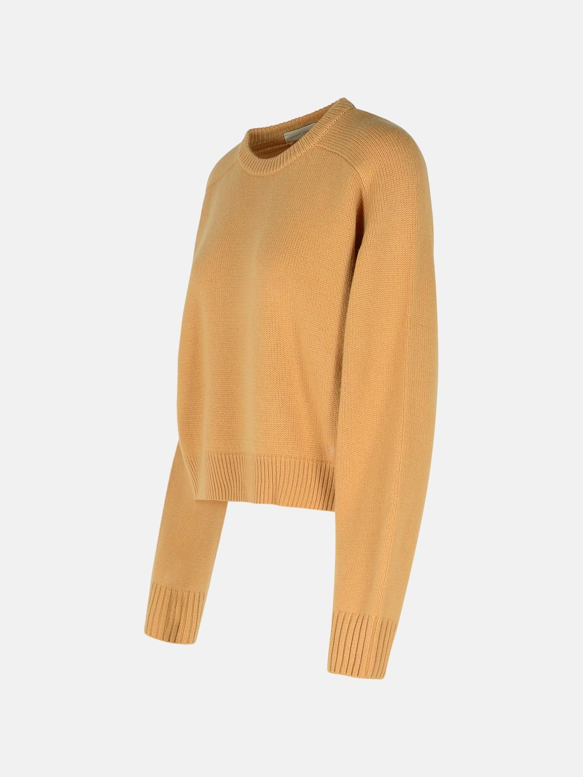 'BRUZZI' BEIGE CASHMERE SWEATER - 2