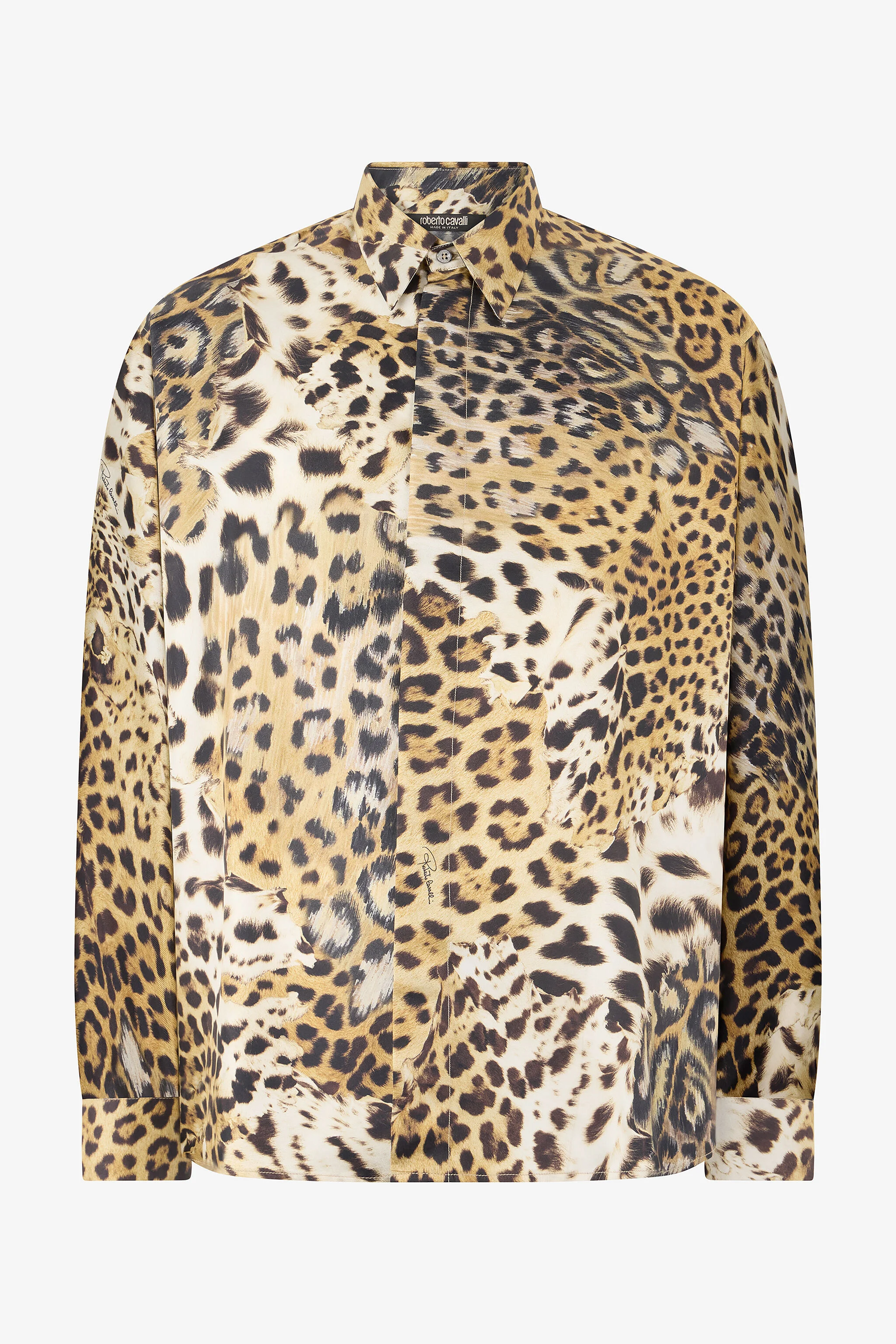 Silk Shirt With Animal Prints - 1