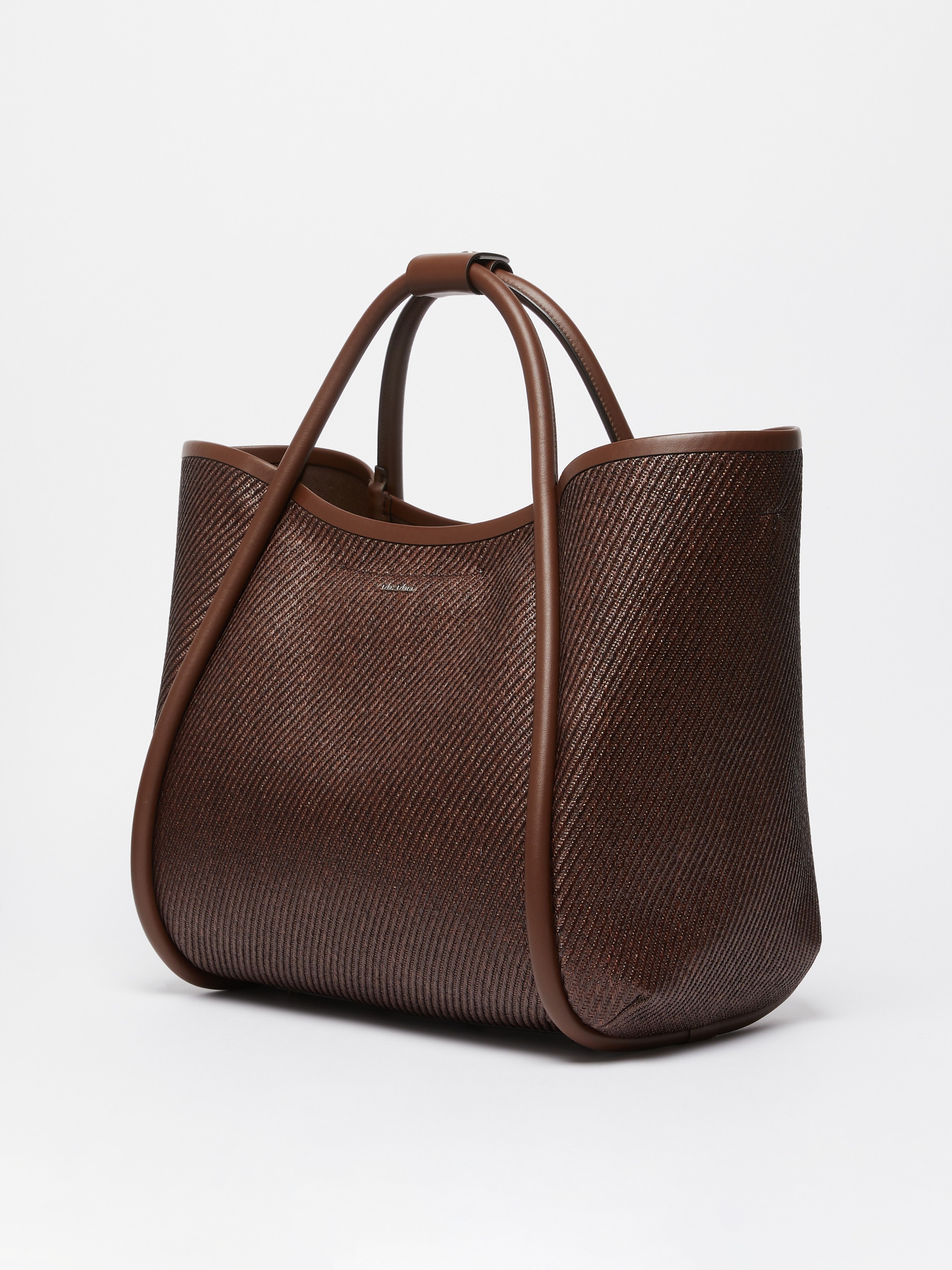 SUMMERMARINEM Medium raffia-look fabric Marine bag - 2