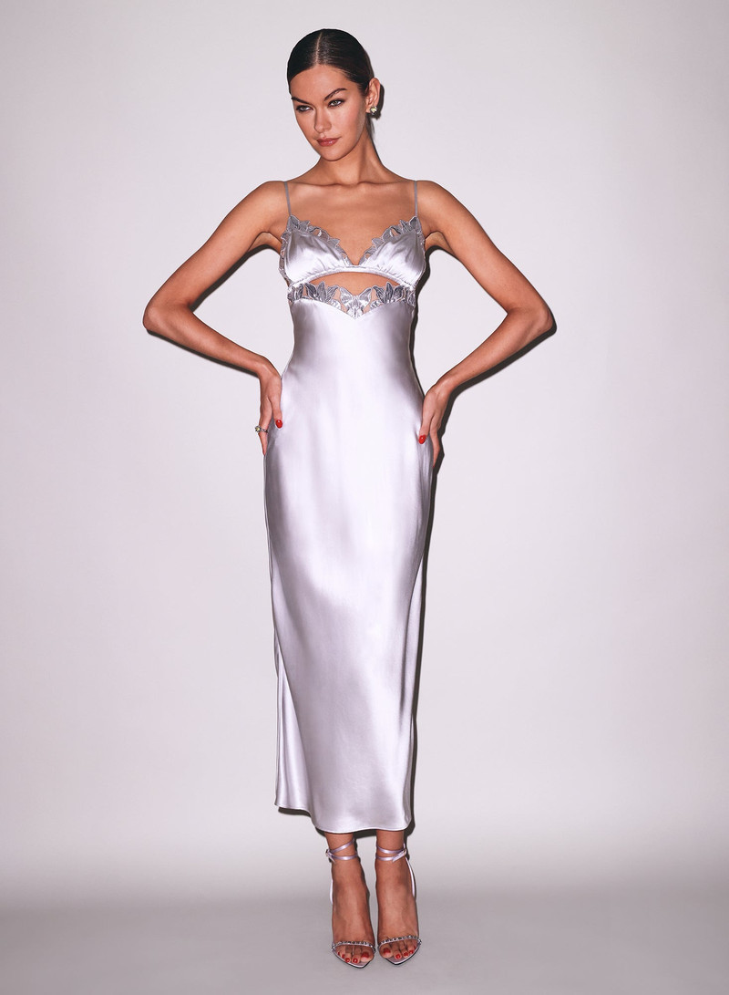 Lily Embroidery Cutout Slip 7
