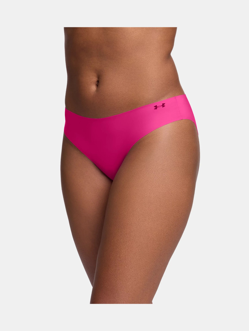 Women's UA Pure Stretch 3-Pack No Show Bikini 3