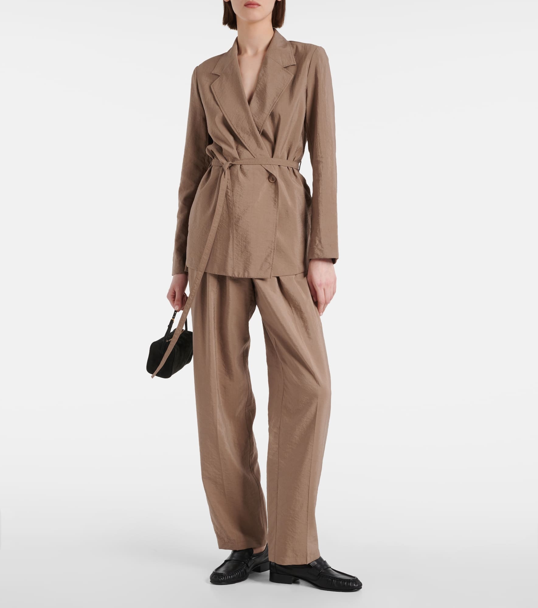 Mayet silk-blend twill blazer - 2