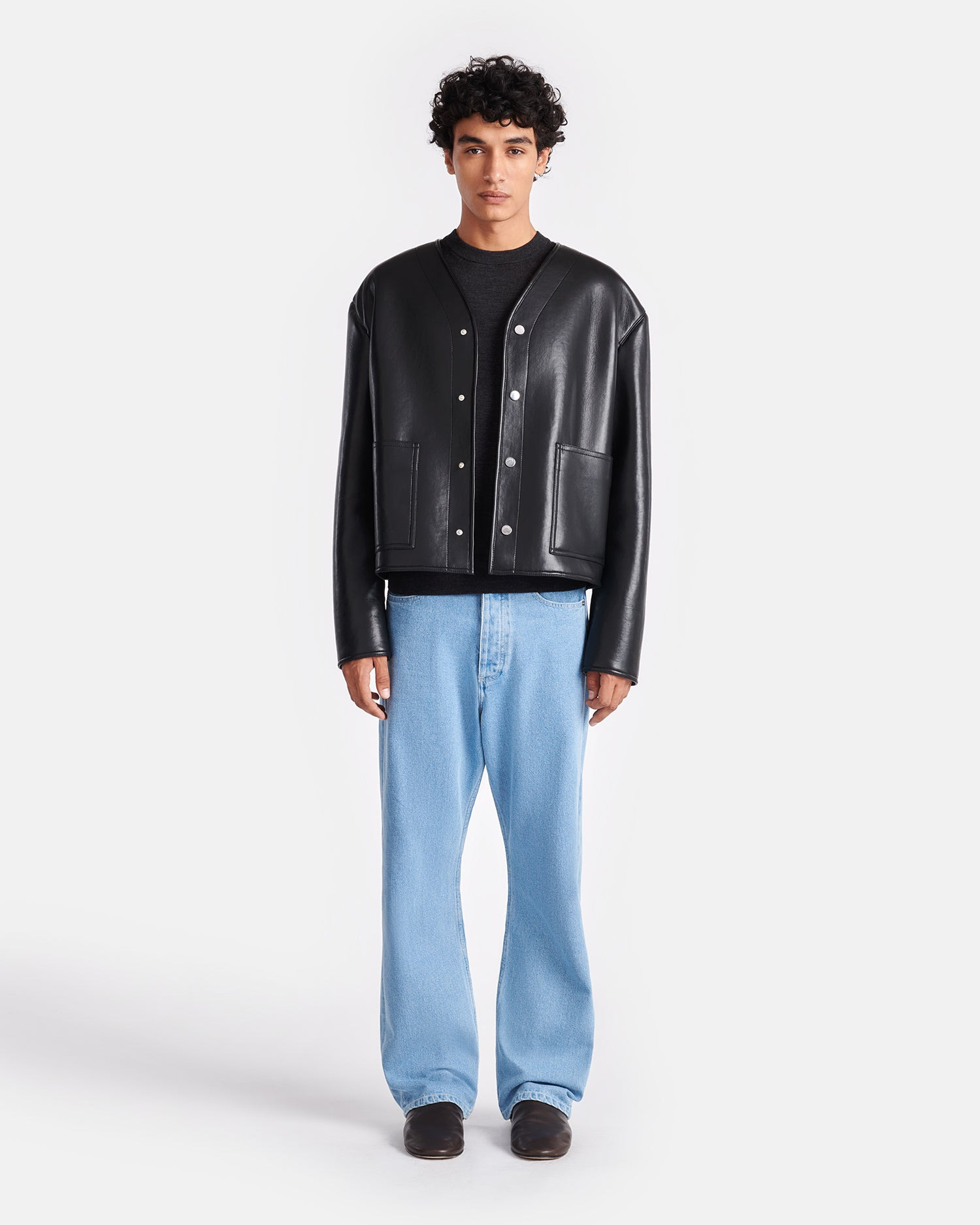 Bonded Shearling Jacket - 4