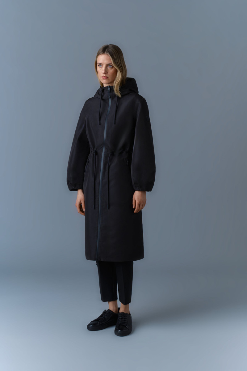 MACKAGE MEKELLE Long Recycled Technical Rain Coat outlook