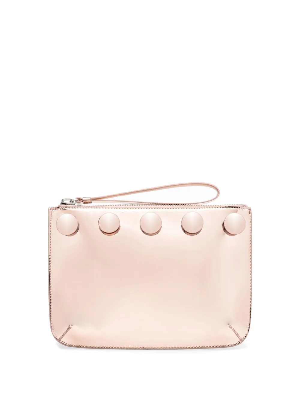 Micol satin clutch bag - 1