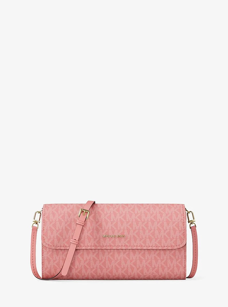 Jet Set Small Signature Logo Convertible Crossbody Bag - 1