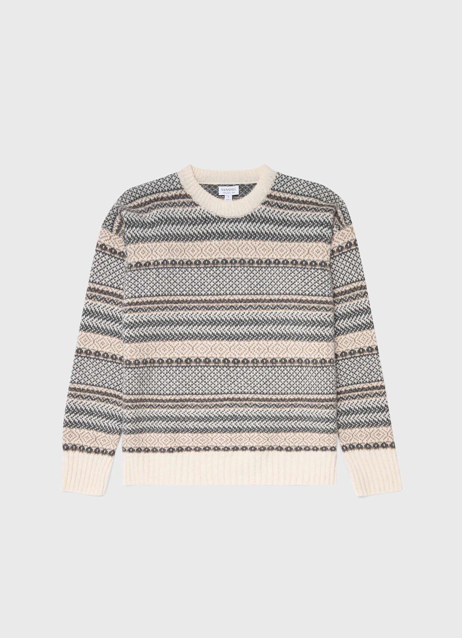 Lambswool Fairisle Jumper - 1