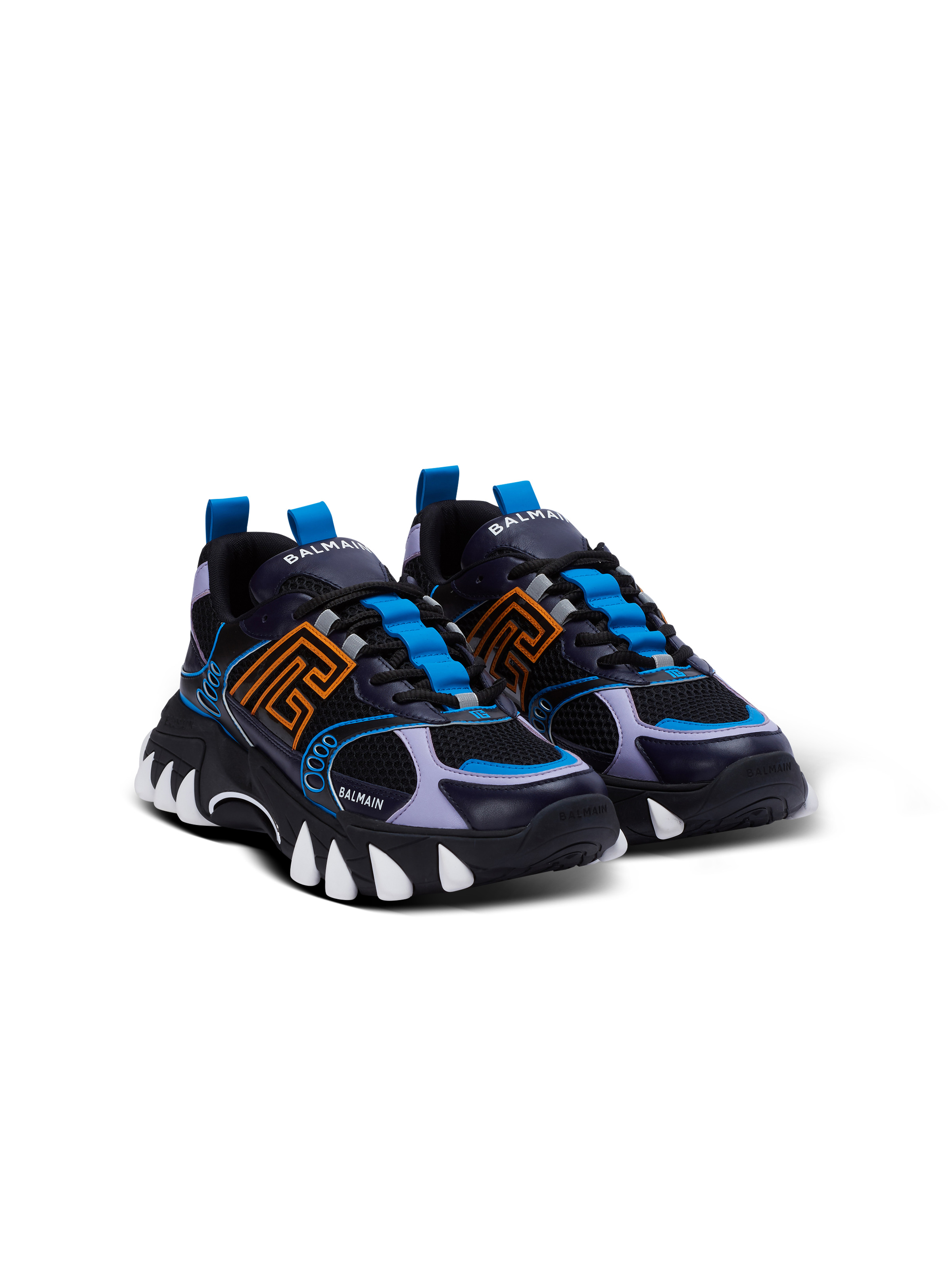 B-East trainers in calfskin and mesh - 2