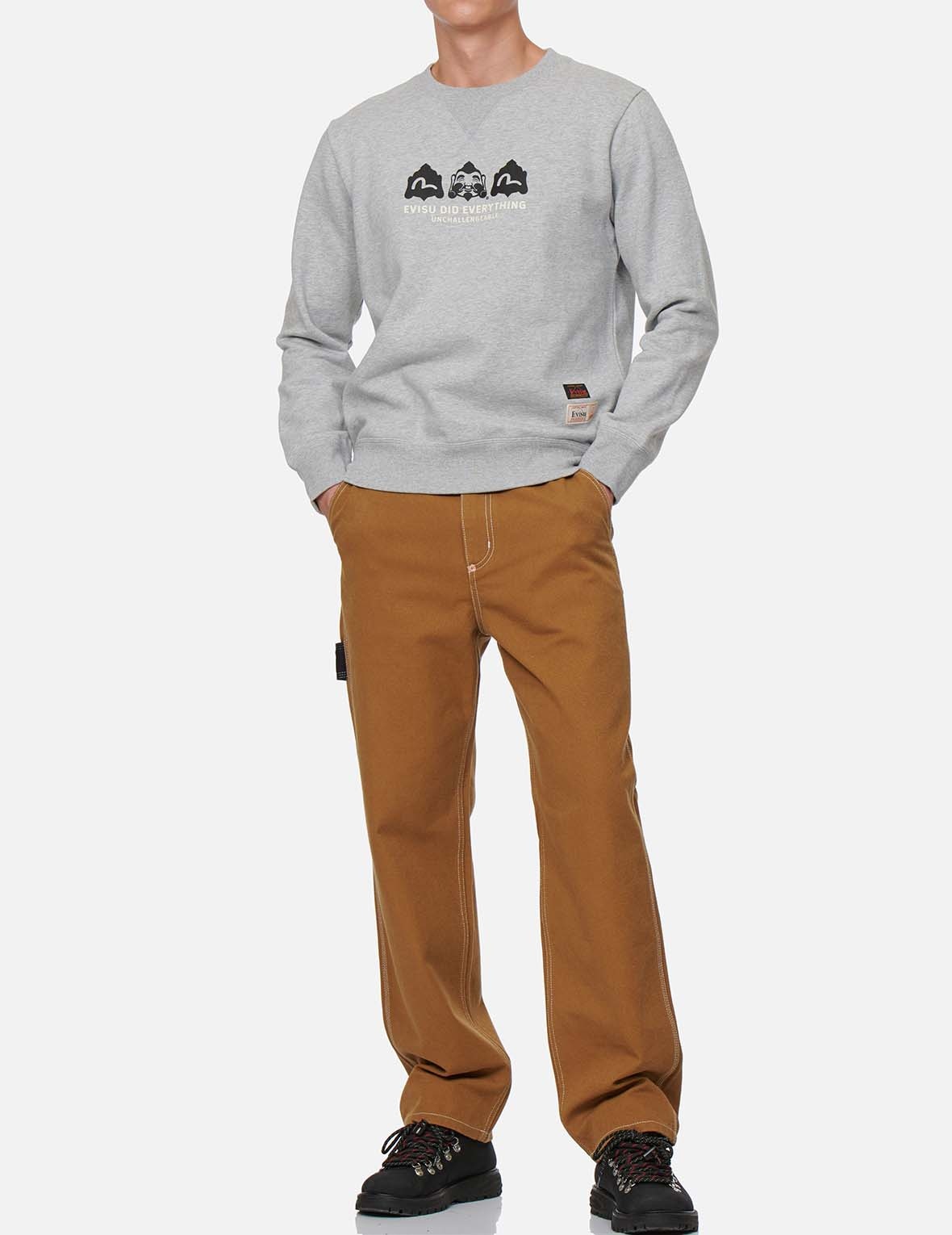 SPEEDY GODHEAD CROSS-STITCHED SWEATSHIRT - 5