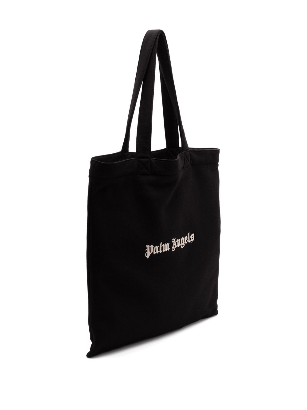logo-embroidered tote bag - 3