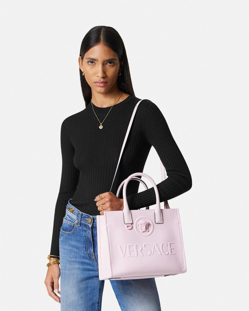 La Medusa Canvas Small Tote Bag 3