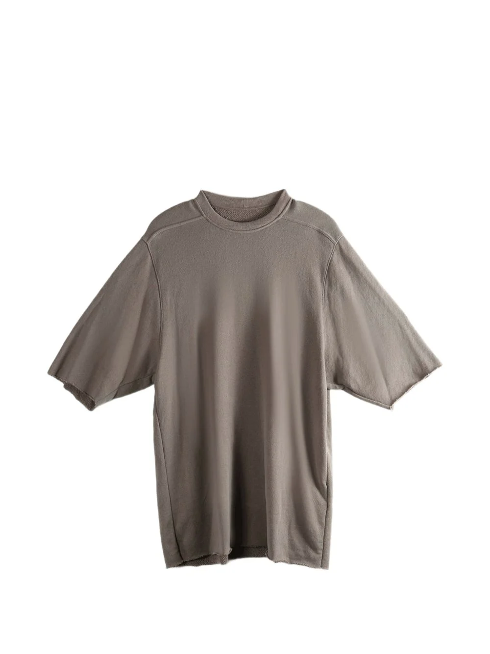 raw-hem oversized T-shirt - 1