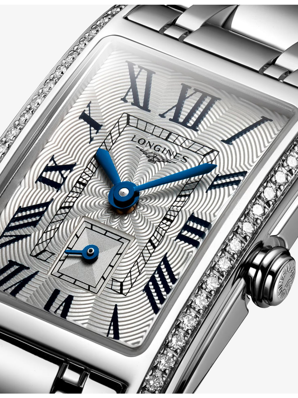 L5.255.0.71.6 Longines DolceVita Stainless-Steel and 0.386ct Diamond Quartz Watch - 4