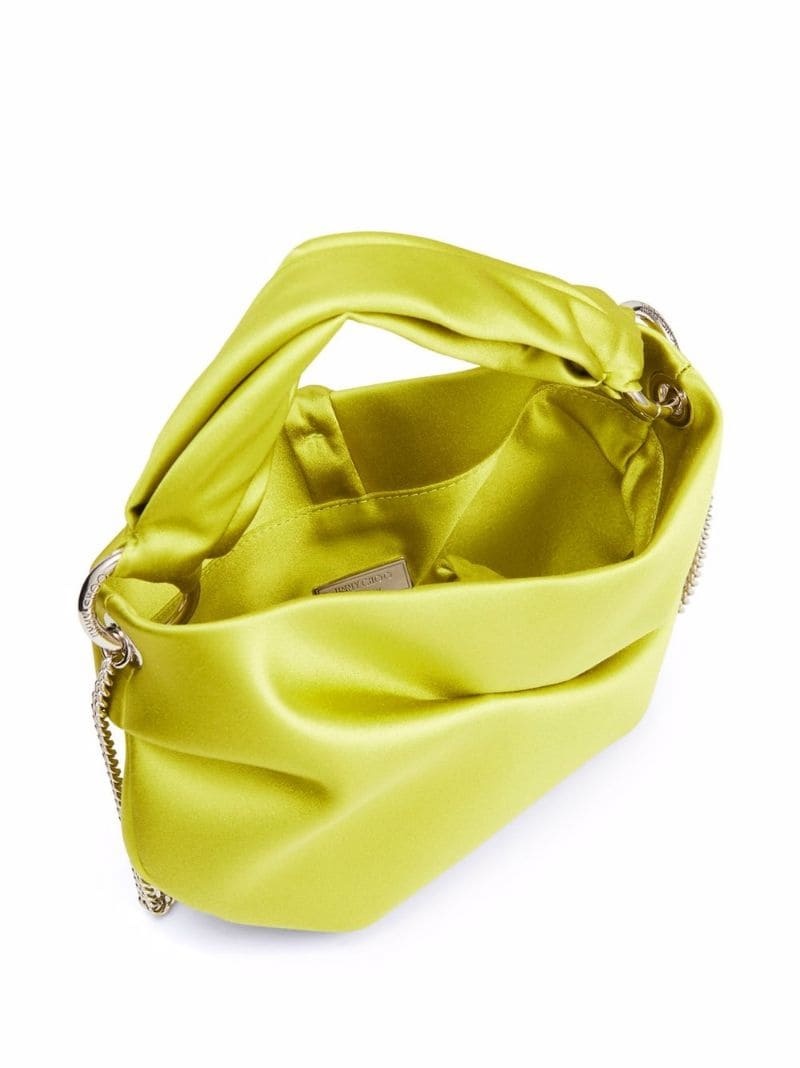 Bonny satin tote bag - 5