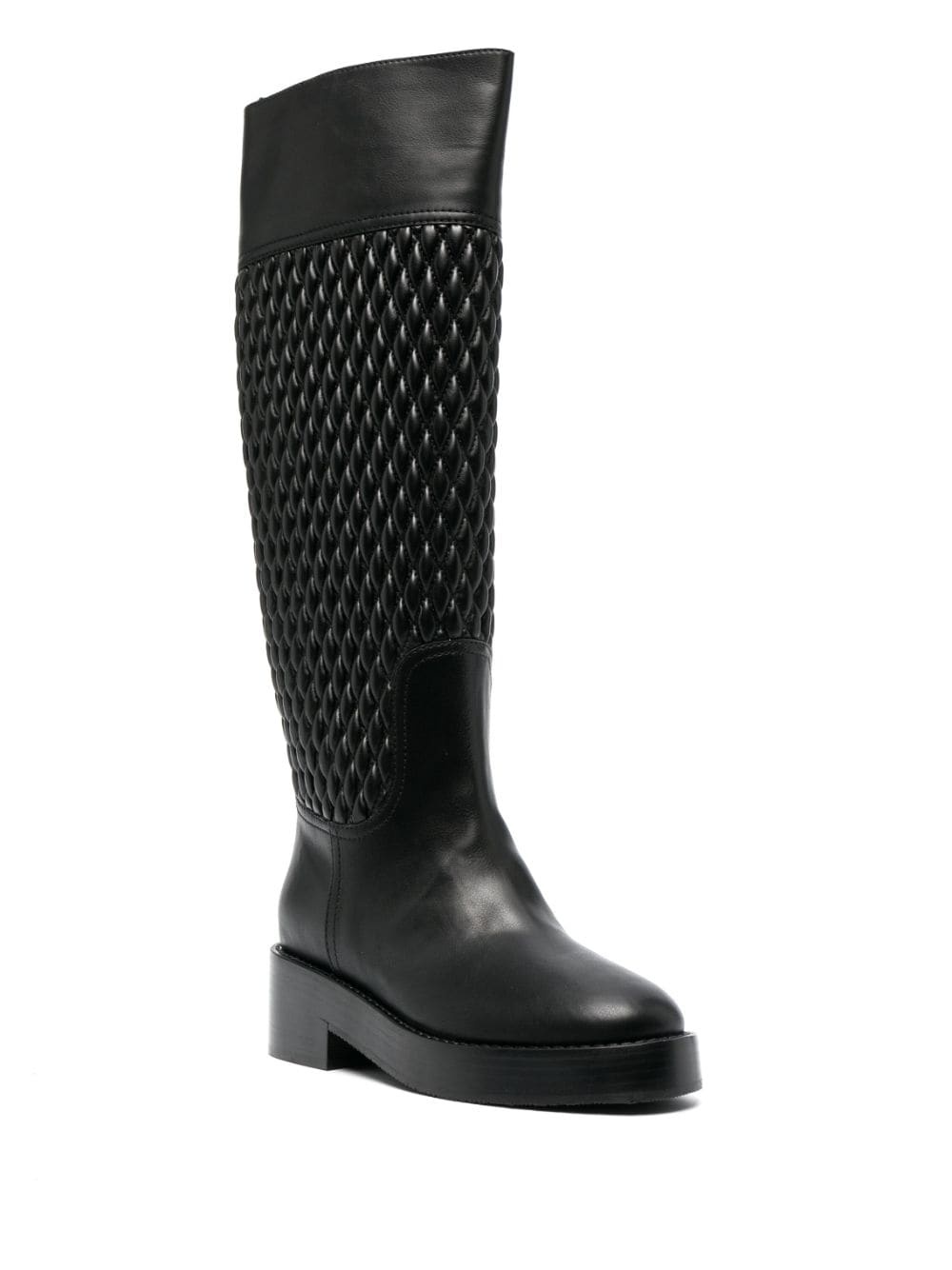 Dome quilted riding boots - 2