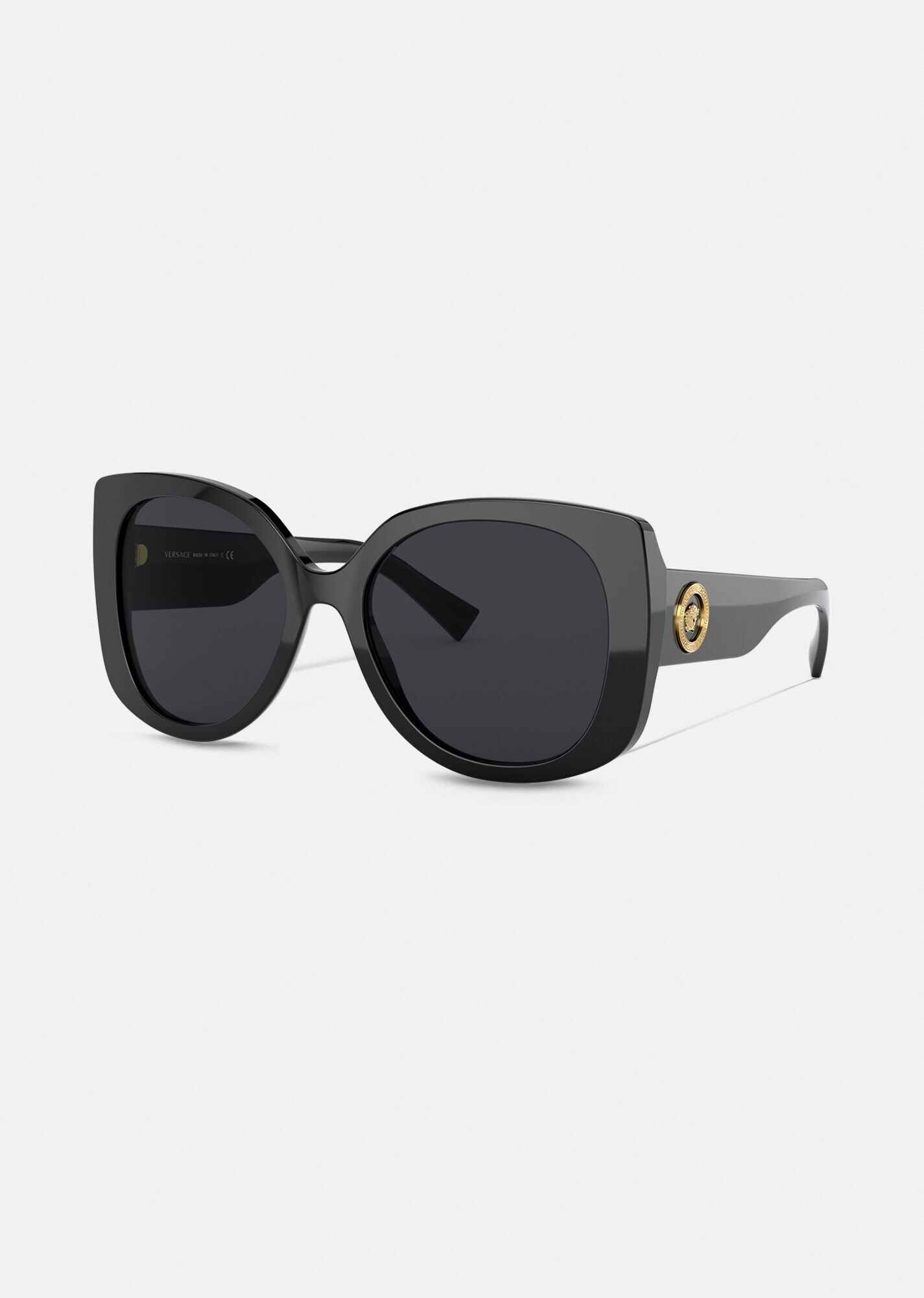 Medusa Icon Squared Sunglasses - 1