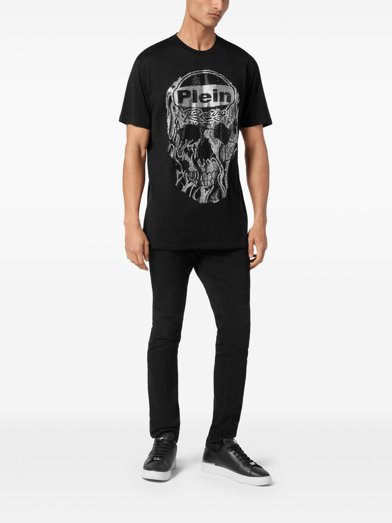 PHILIPP PLEIN Strass Skull T-shirt outlook