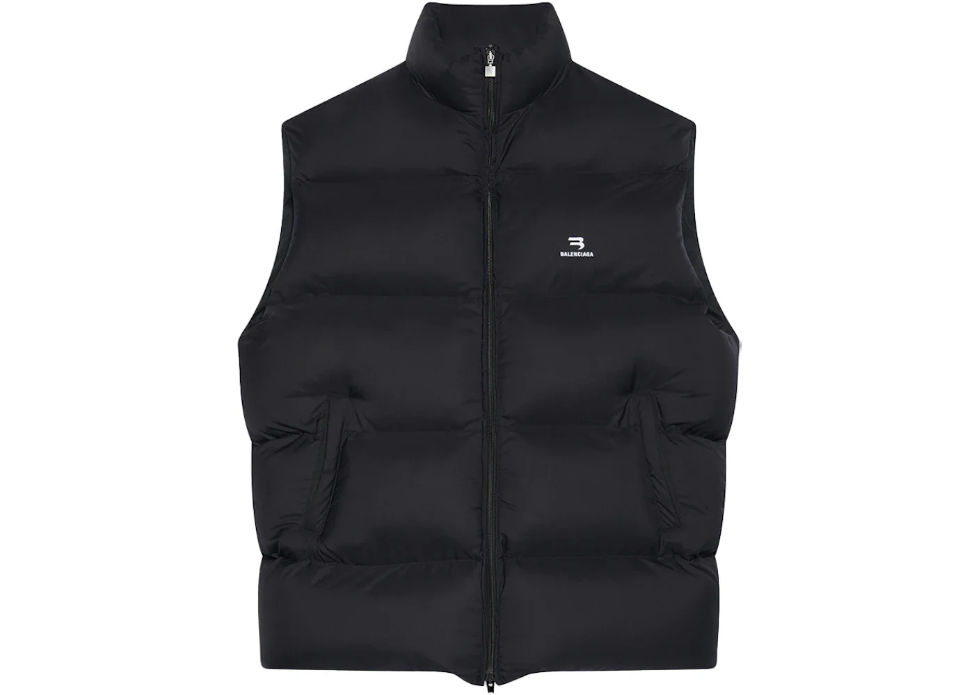 Men's Sporty B Cosy Gilet in Black - 1