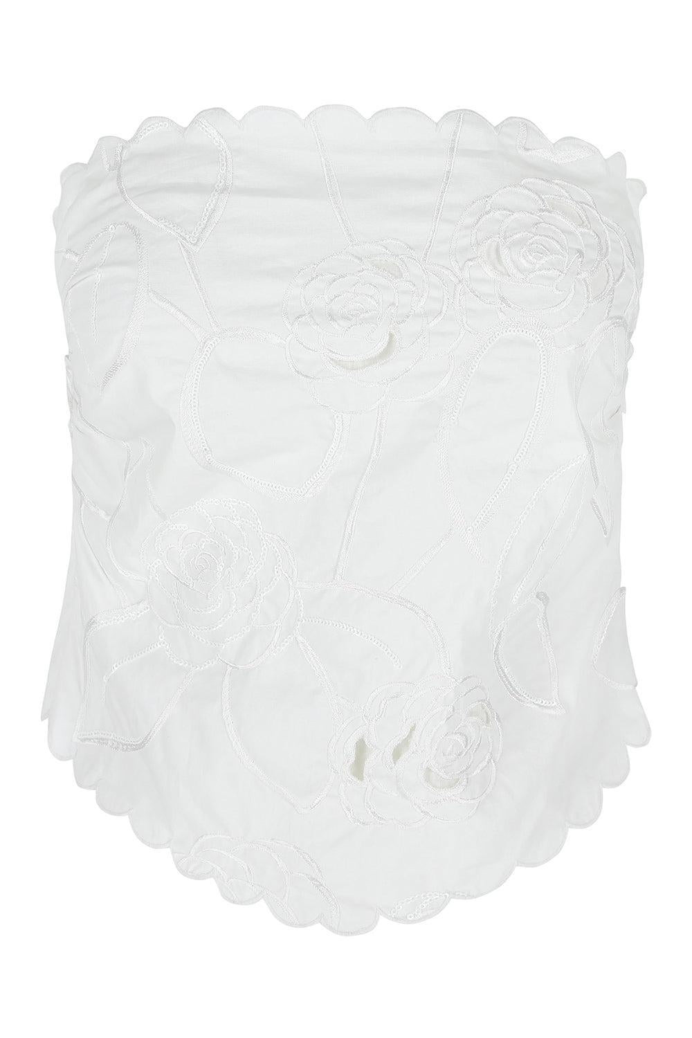 Petit Beurre Embroidered Bustier - 1