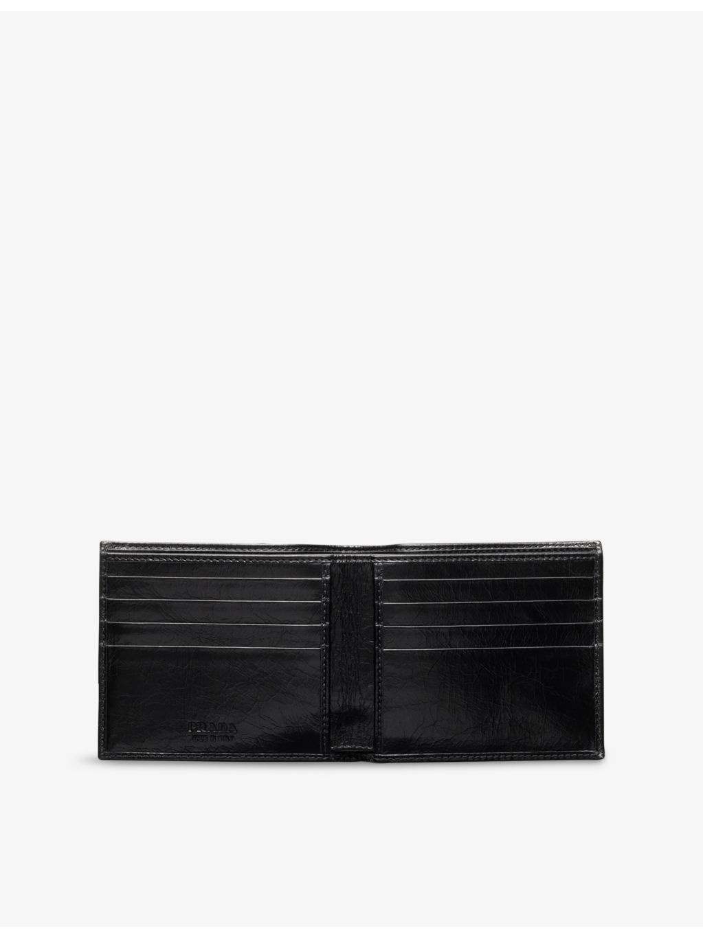 Brand-Plaque Leather Wallet - 4
