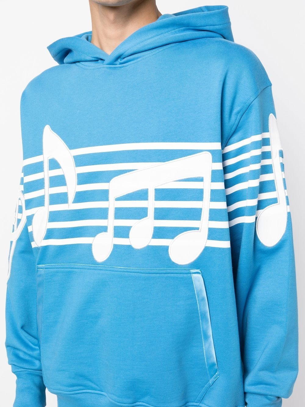 Musical Notes cotton hoodie - 5