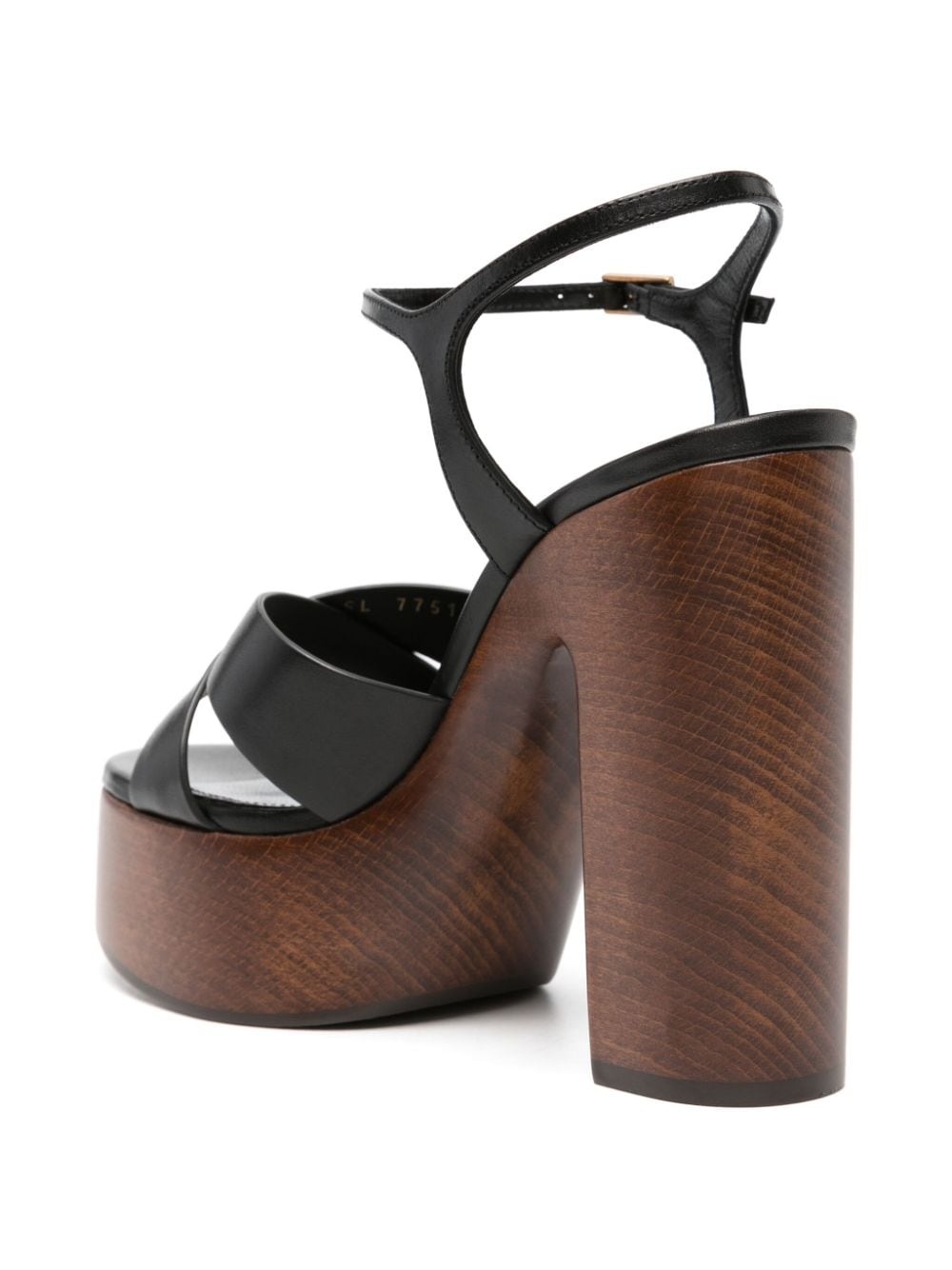 Bianca 125mm leather sandals - 3