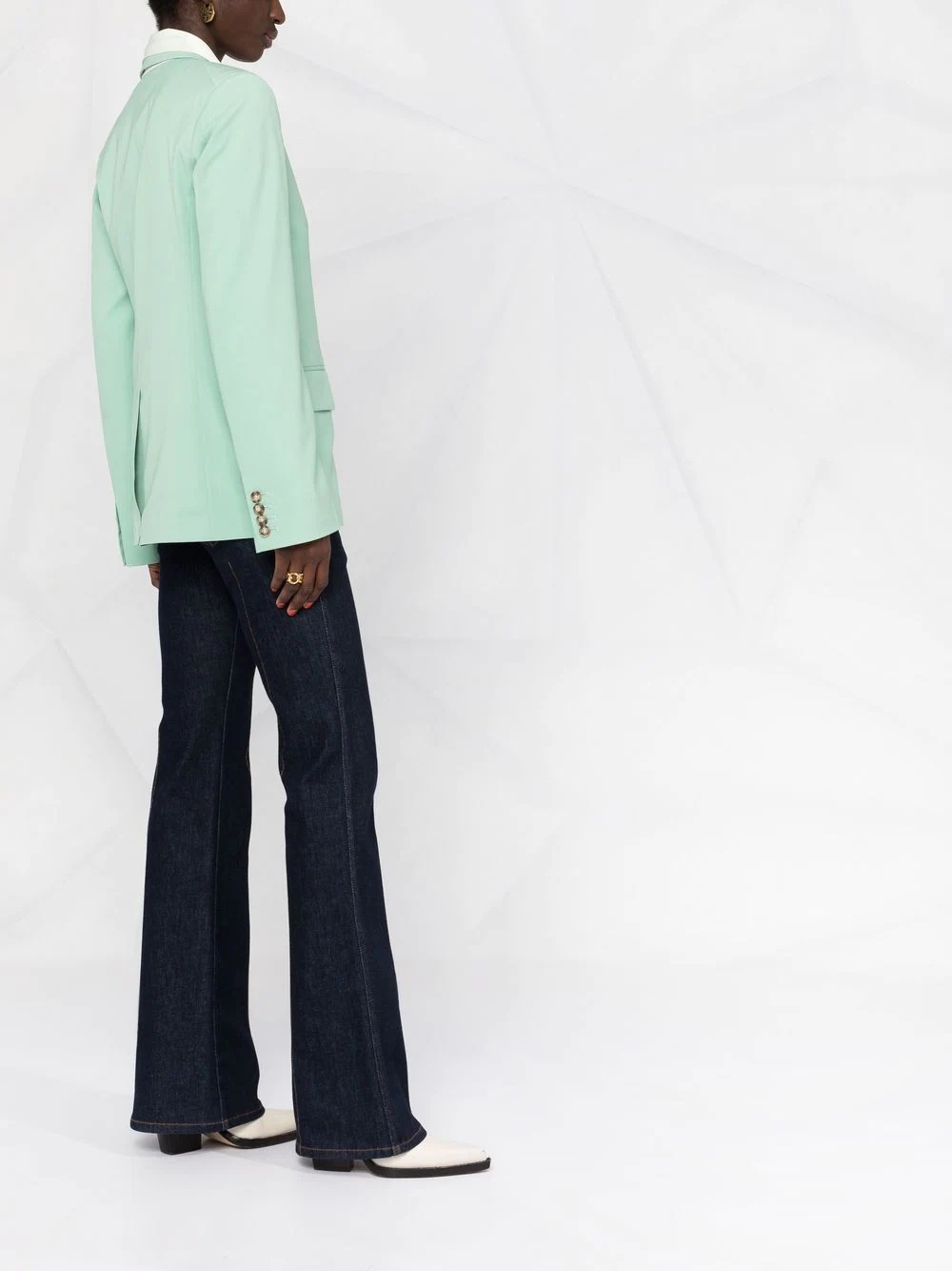 lightweight tailored suit jacket - 6