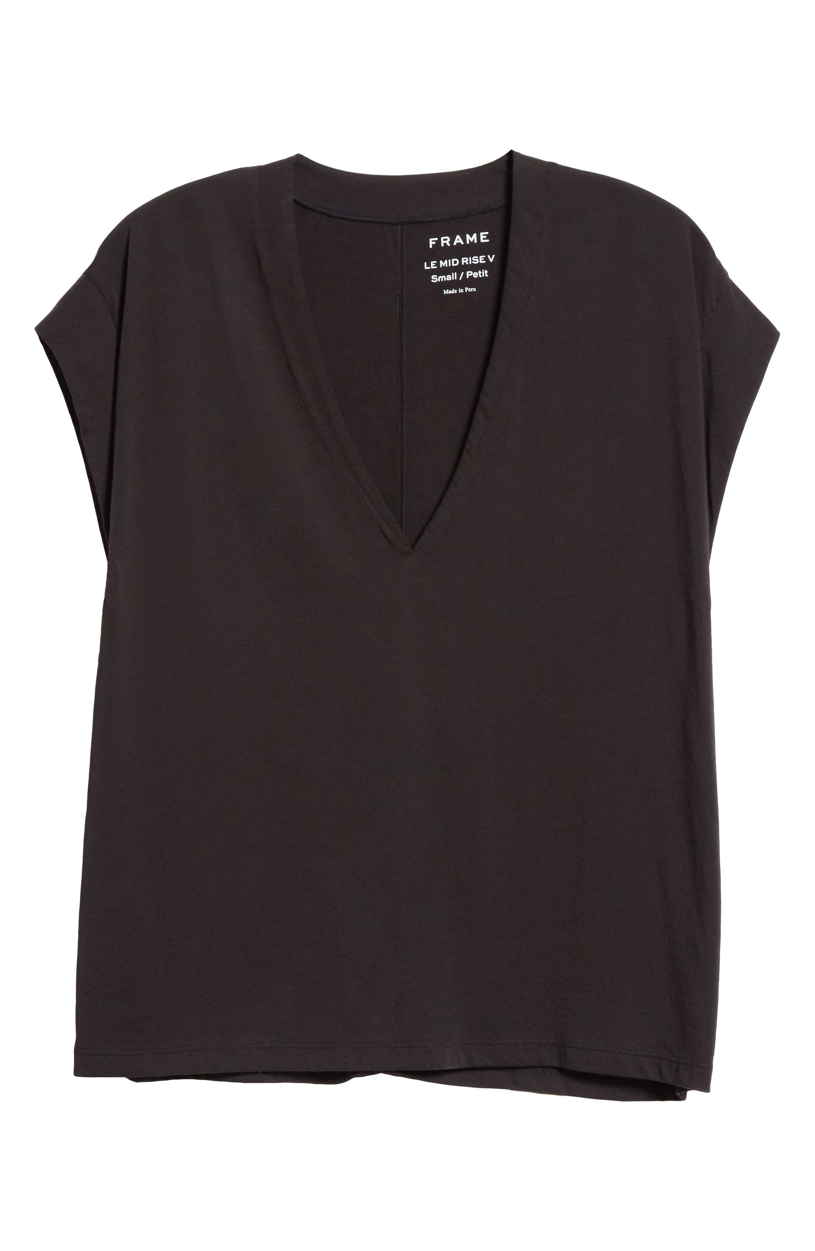 Le Mid Rise V-Neck T-Shirt - 5