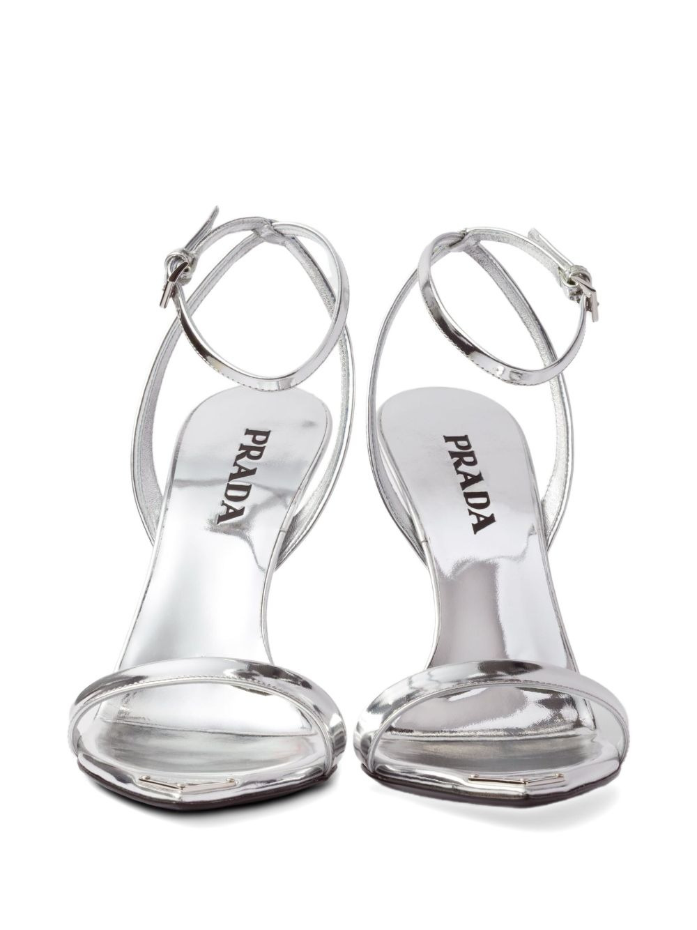 80mm ankle-strap leather sandals - 2