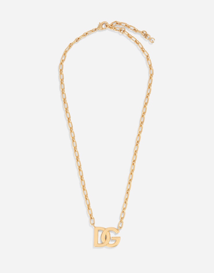 Chain necklace with DG logo - 1