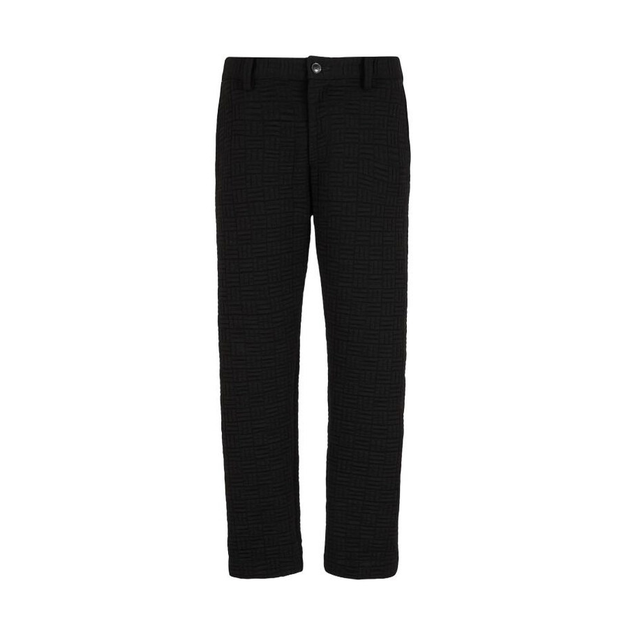 Emporio Armani Geometric Pattern Trousers - 5
