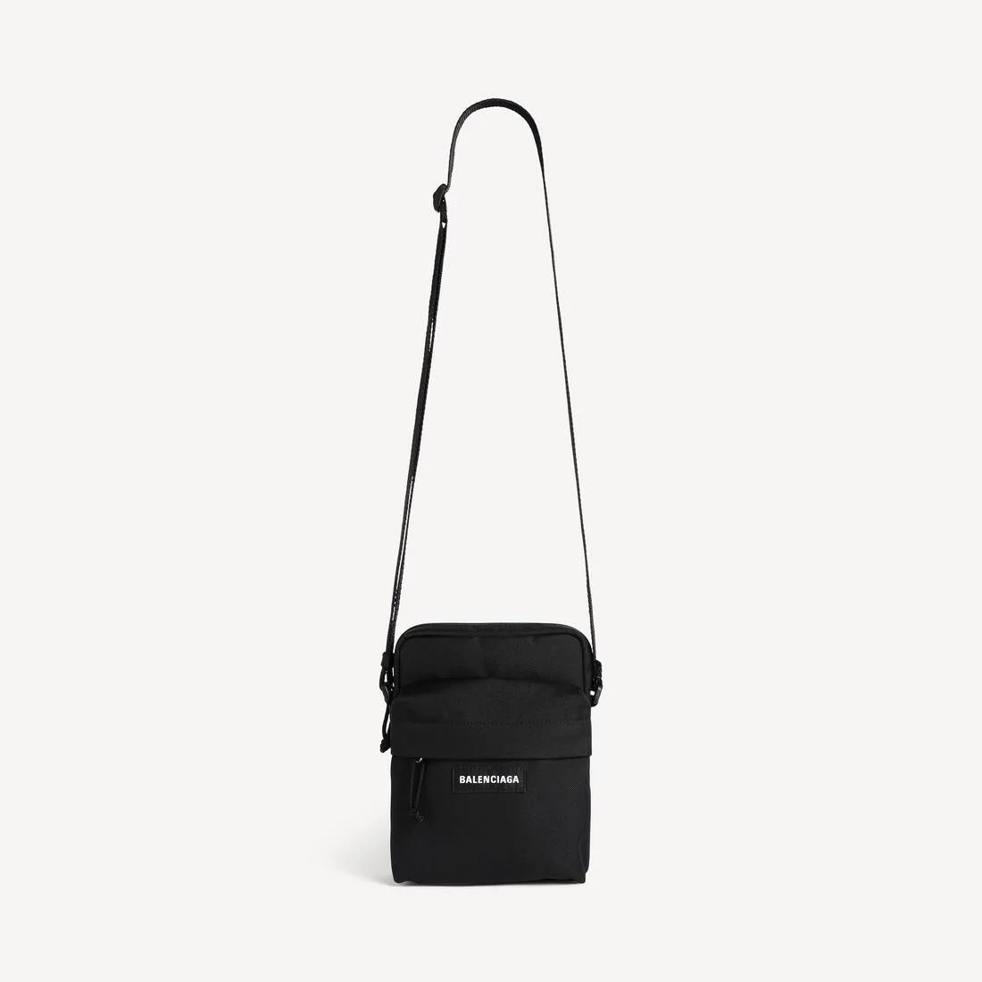 Men's Explorer Crossbody Pouch in Black - 1