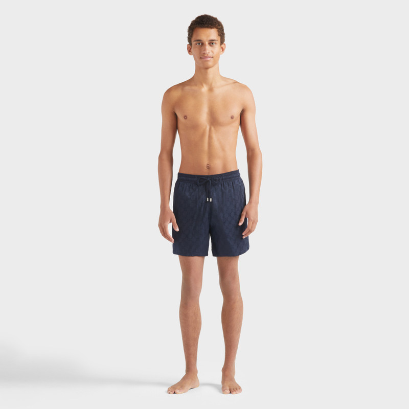 Vilebrequin Men Swim shorts Turtle Monogram Jacquard outlook