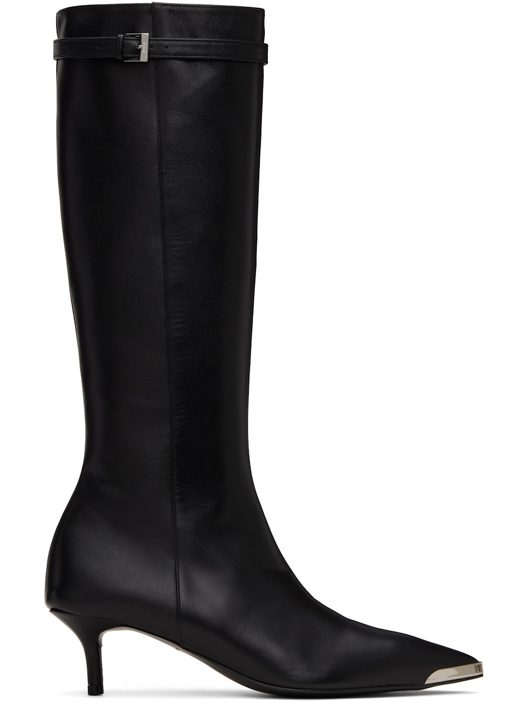 Black Long Tall Boots REVERSIBLE