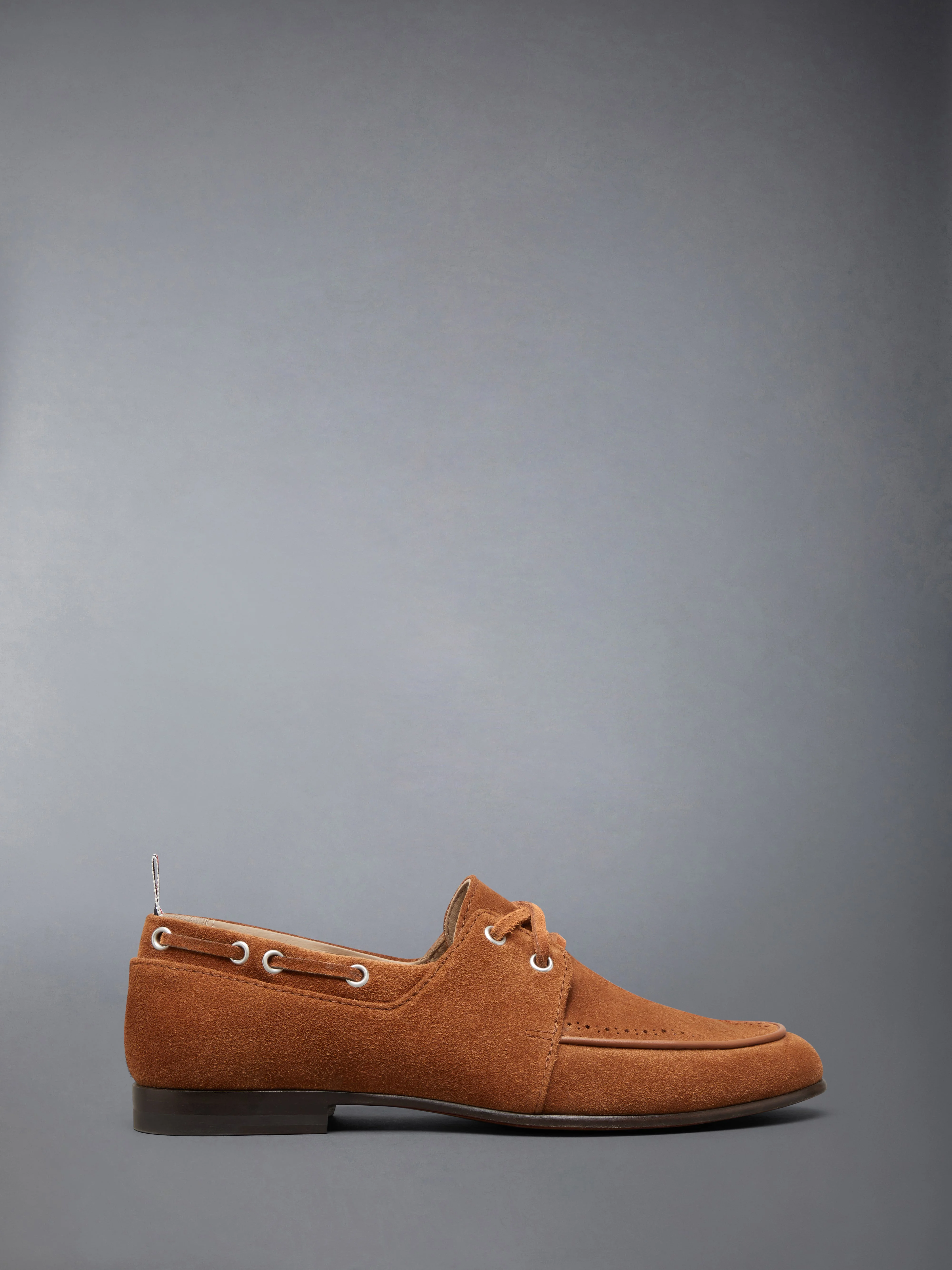 SUEDE FLEX LEATHER SOLE BOAT SHOE - 1