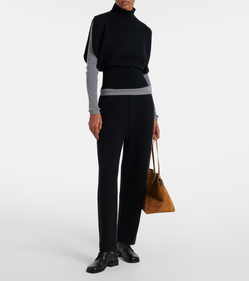 LISA YANG Sonya cashmere straight pants outlook