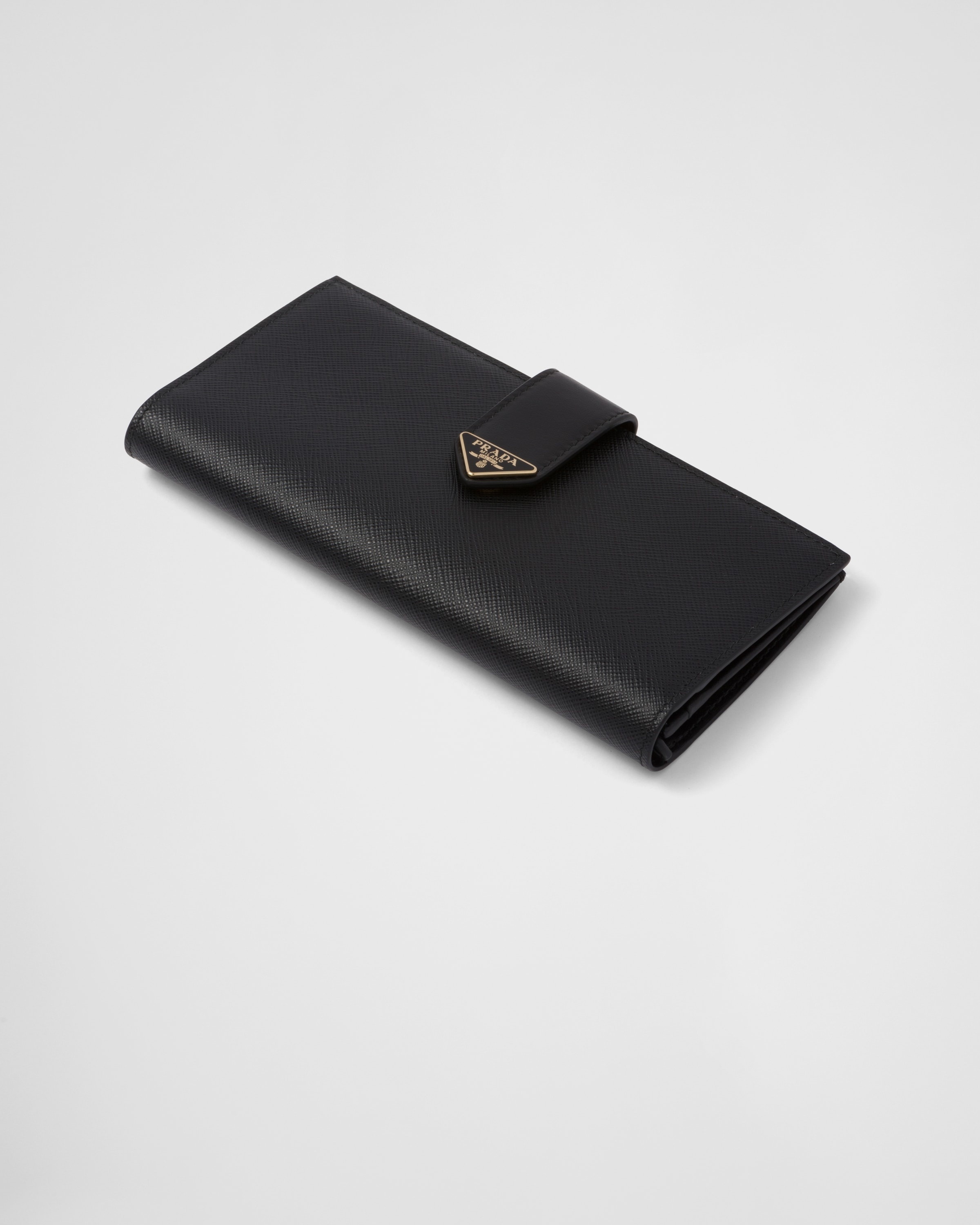 Large Saffiano and smooth leather wallet - 2