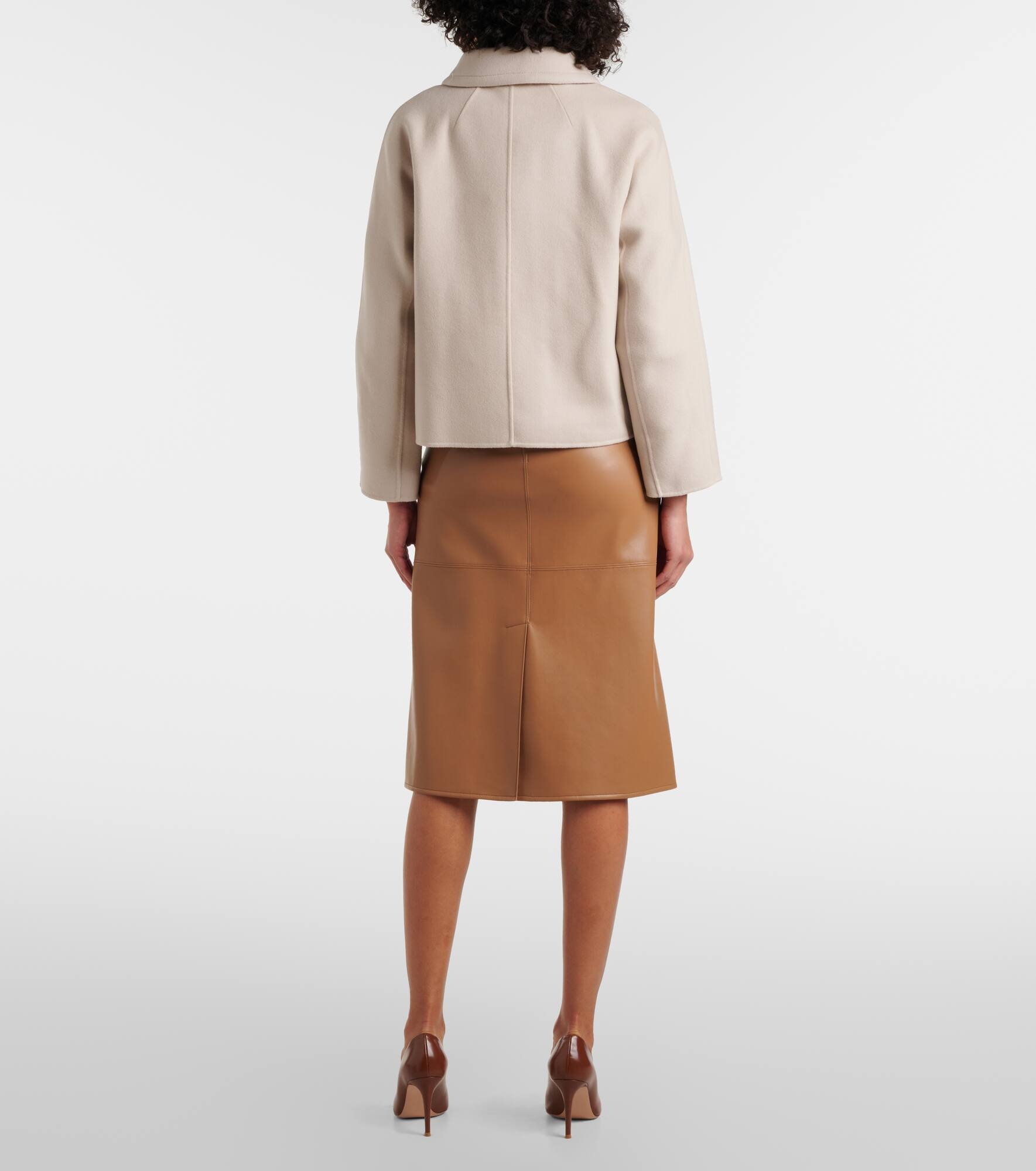 Sogno double-breasted virgin wool jacket - 3