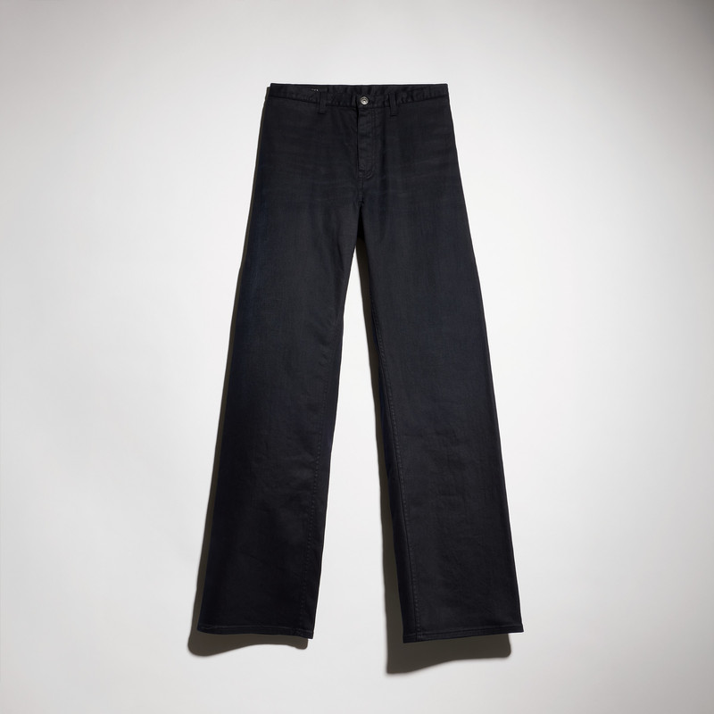 Cotton denim pants 5