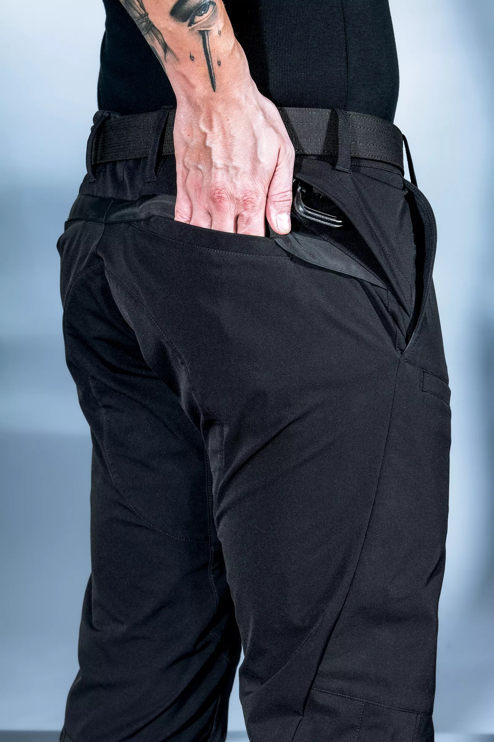 P10-DS schoeller® Dryskin™ Articulated Pant Black - 25