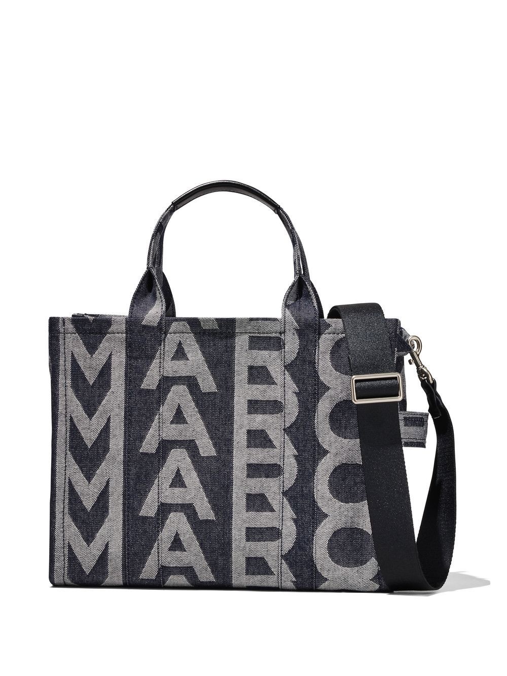 small The Monogram denim tote - 1