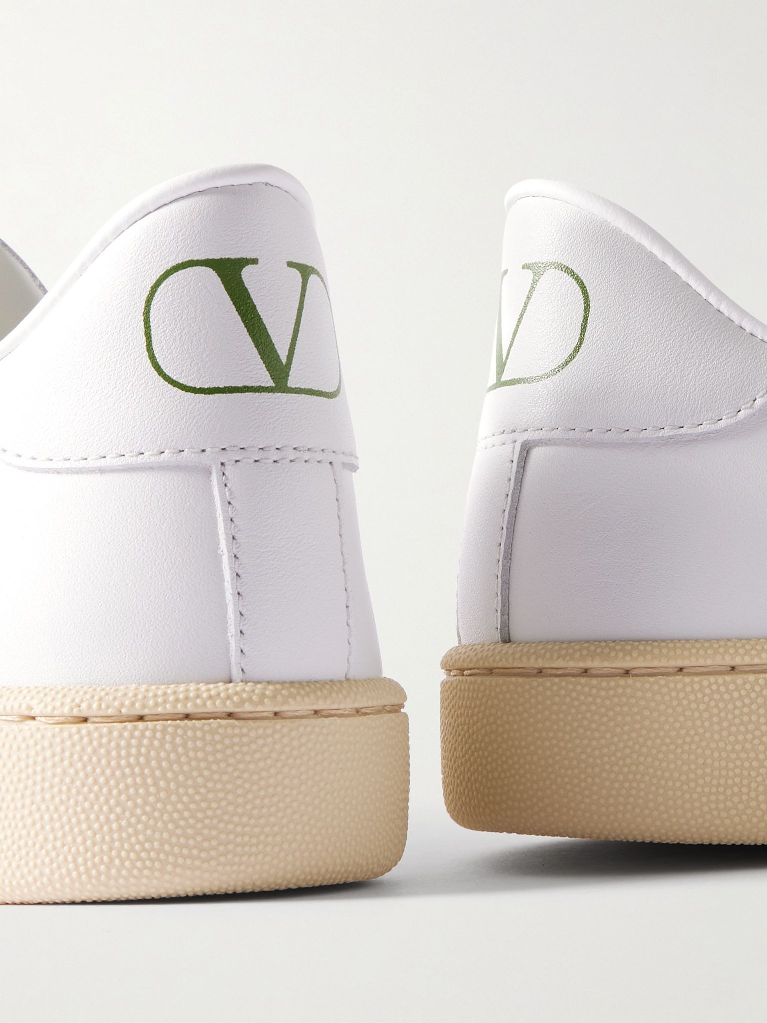 Royco Leather Sneakers White - 5