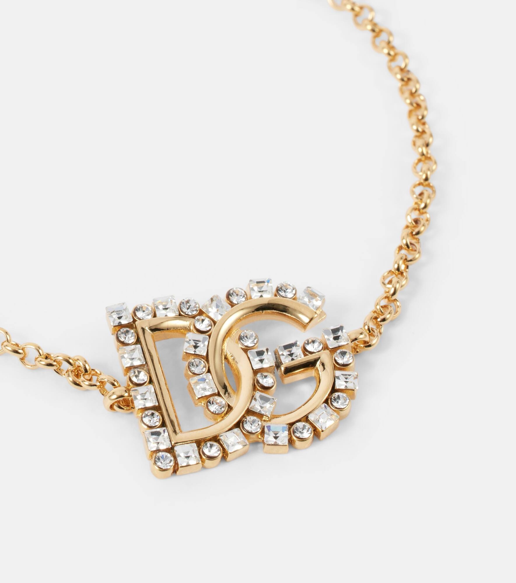 DG crystal-embellished bracelet - 4