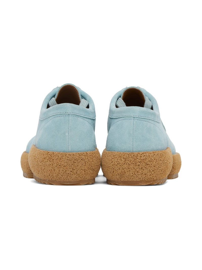 Blue Lace-Up Loafers 2