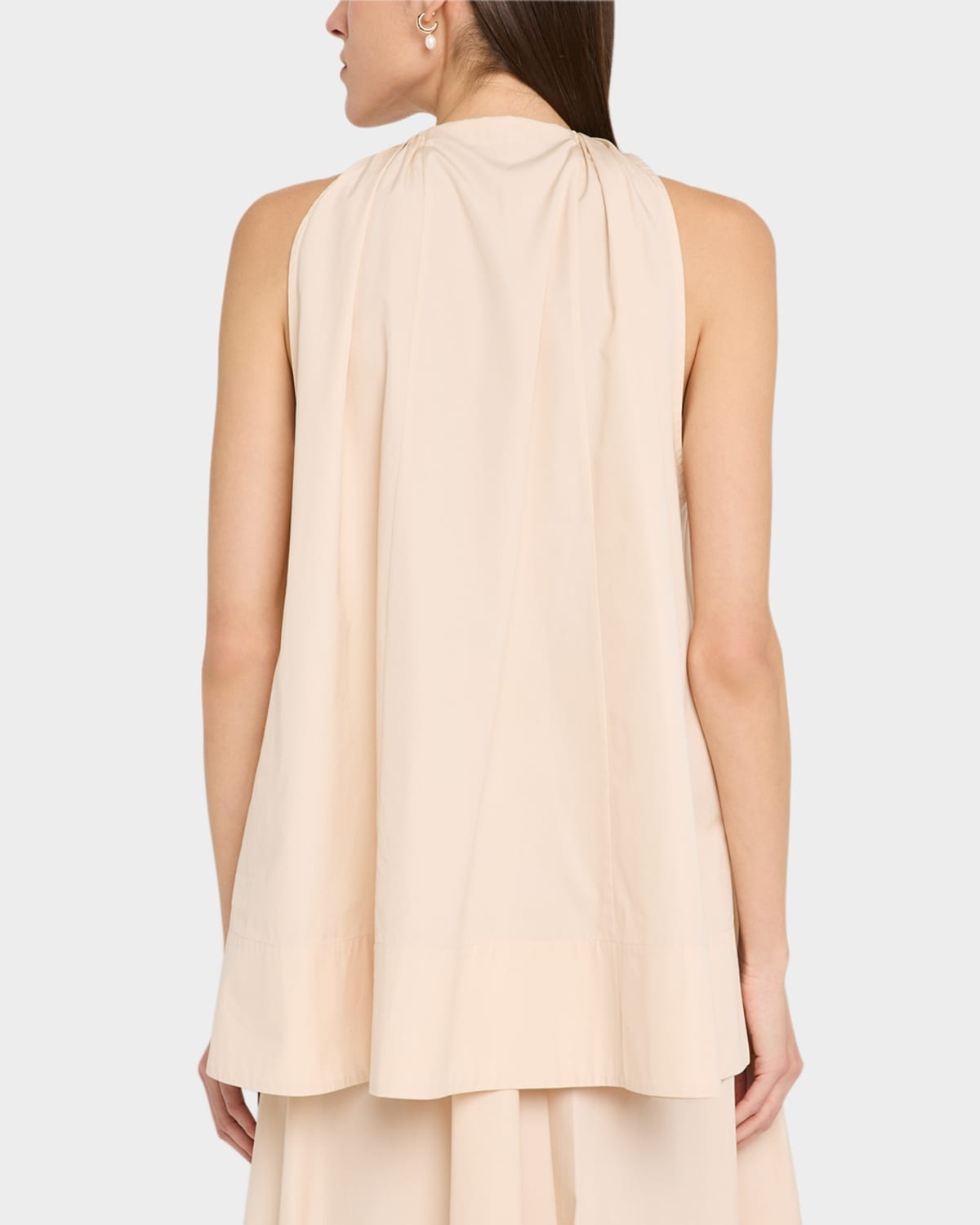 Gathered High-Low Tunic Shirt - 3