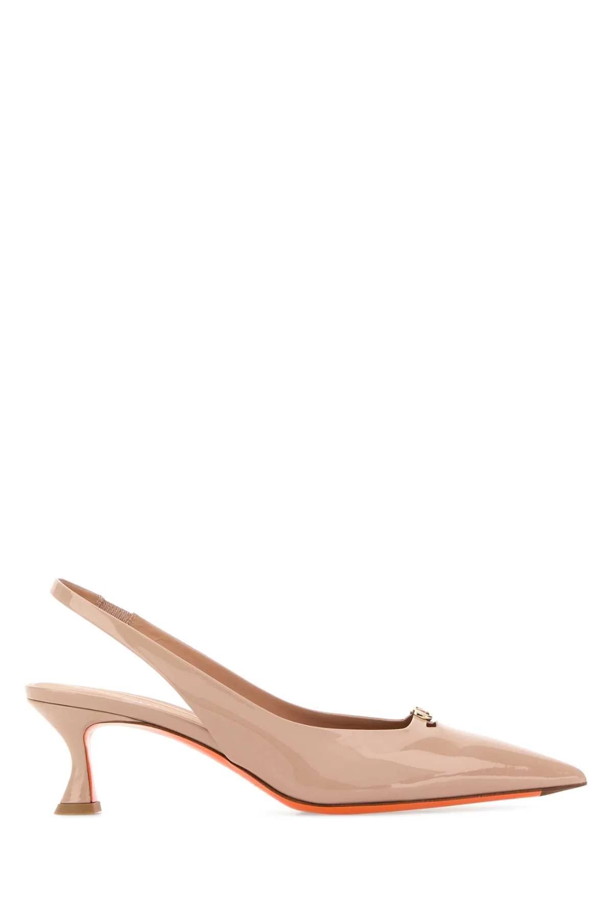 Santoni Sabin Slingback Heel — Beige - 1