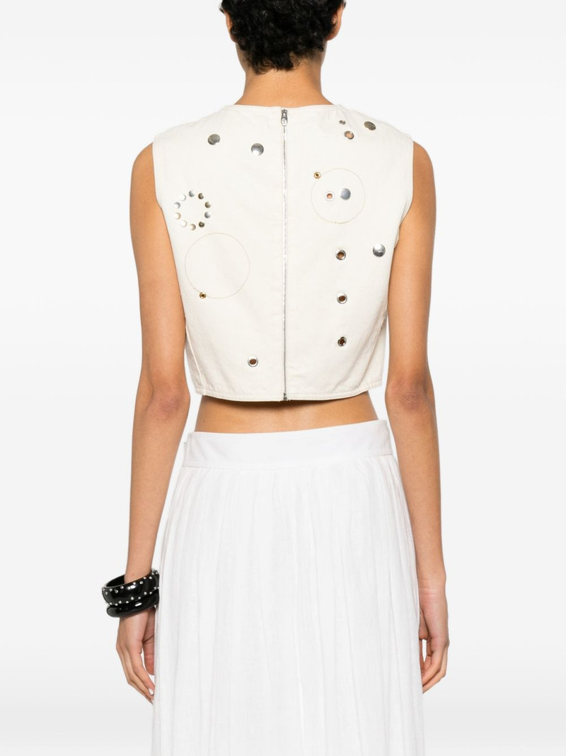stud-embellished crop top 3