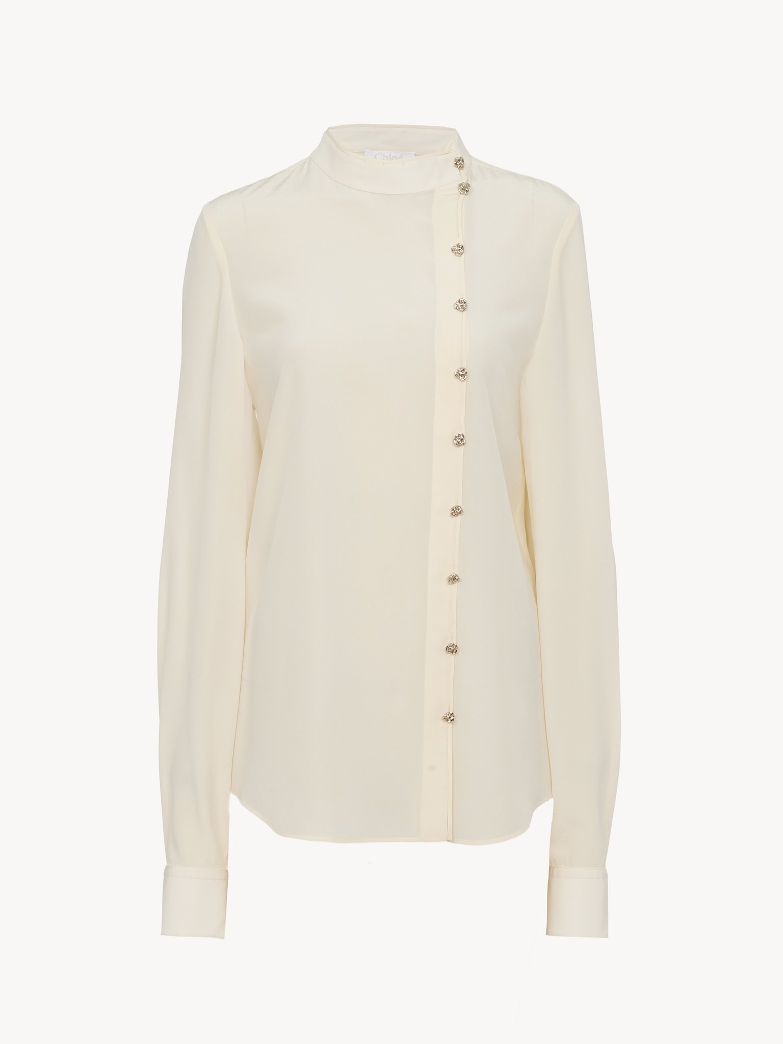 EMBELLISHED OFFICER BLOUSE - 2