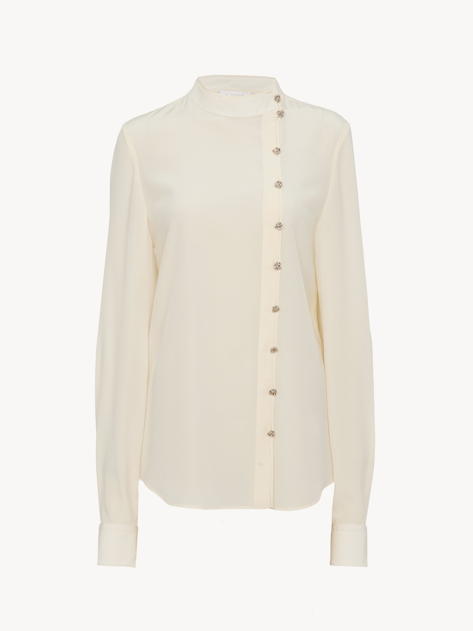 EMBELLISHED OFFICER BLOUSE - 2